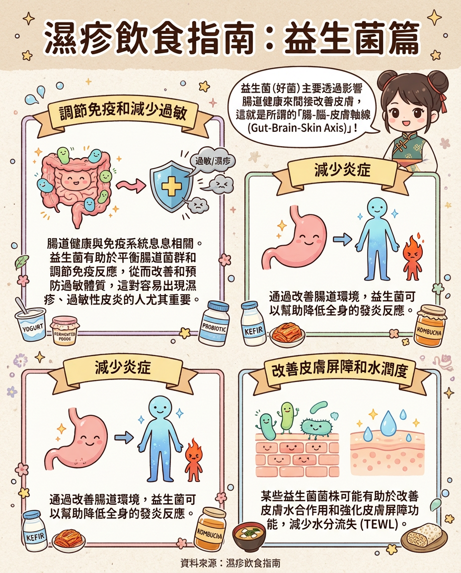 濕疹飲食指南：益生菌篇