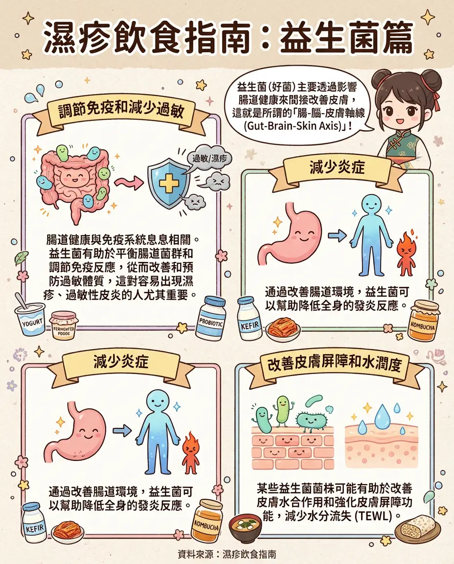 濕疹飲食指南：益生菌篇