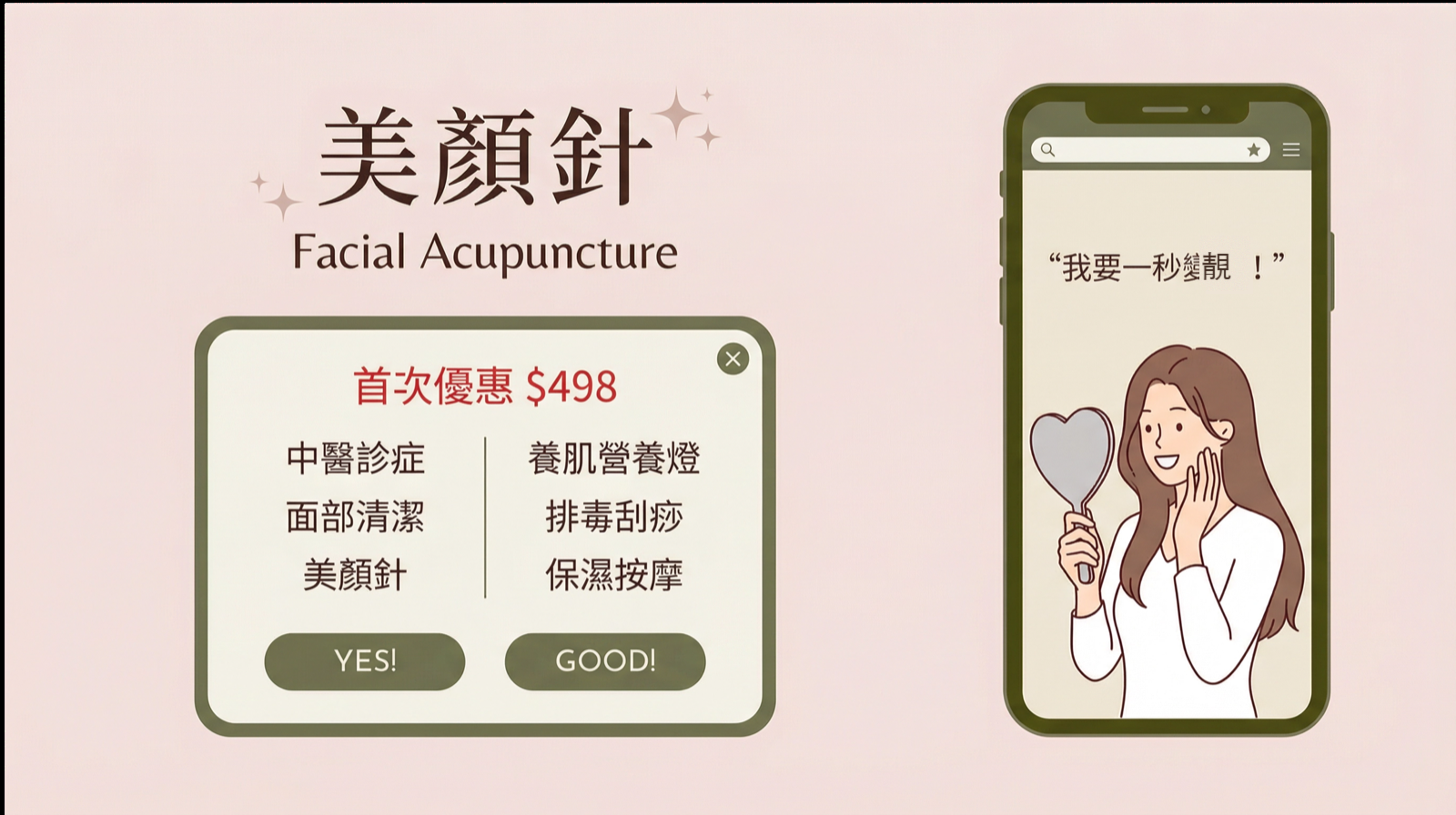 美顏針療程優惠 - 首次體驗 $498